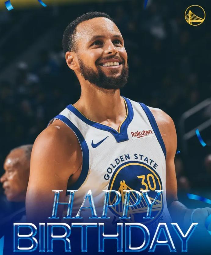188金宝博体育app下载-38岁了！祝NBA历史最伟大的射手库里生日快乐！